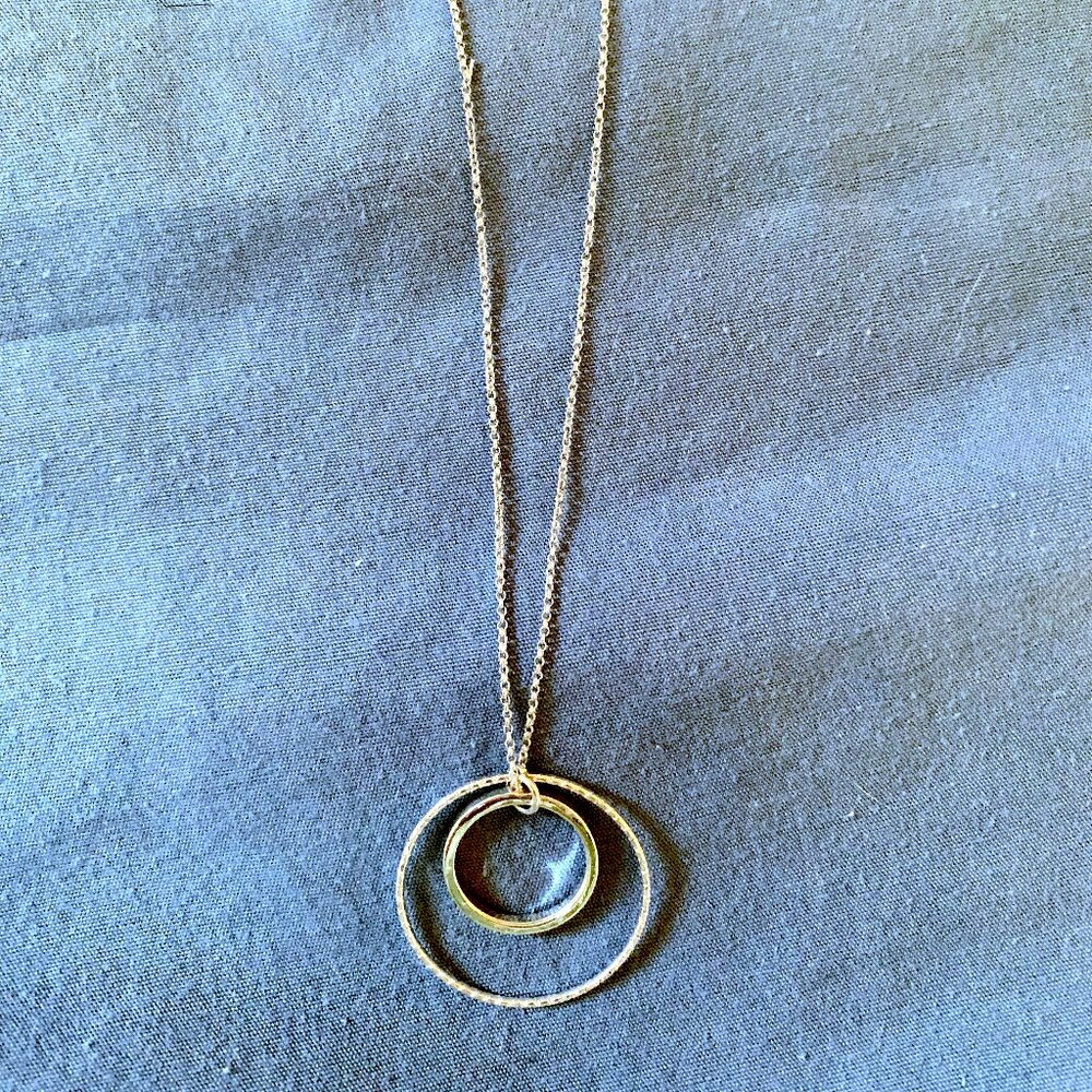 Lauren Conrad 32 inch Concentric Circle Necklace
